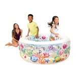 INTEX Piscină gonflabilă pentru copii cu baza gonflabilă 152×56 cm, 360 L, 6+ - imagine 3