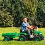 (8053) Tractor cu pedale cu remorcă - imagine 5