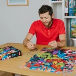 Puzzle Premium Plus 1000 elemente "Marvel Heroes" - imagine 3