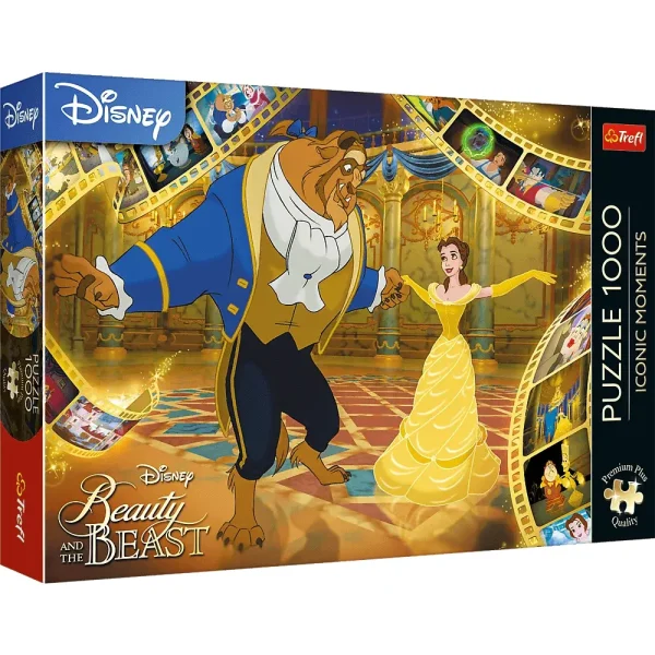 Puzzle Premium Plus 1000 elemente "Frumoasa si Bestia"