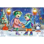 Puzzle 60 elemente "Iarna Trefliks" - imagine 2