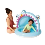 INTEX Piscină gonflabilă pentru bebeluși „Peștele Pescar”, 127 x 102 x 86 cm, 45l, 1-3 ani - imagine 2