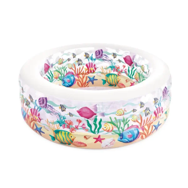 INTEX Piscină gonflabilă pentru copii cu baza gonflabilă 152×56 cm, 360 L, 6+