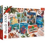 Puzzle 1000 elemente "Amintiri de iarna"