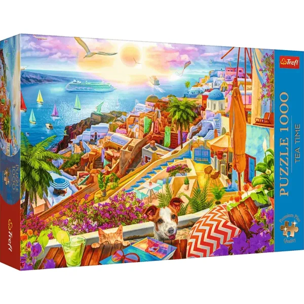 Puzzle Premium Plus 1000 elemente "Santorini"