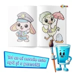 Colorez cu apa: 9  (Ursulet) - imagine 2