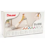 Tobogan pentru copii 145 cm, gri, Doloni (0140/12) - imagine 5