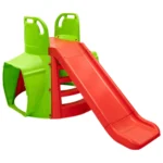 Tobogan pentru copii 179 cm cu tunel, Doloni (01470/13)