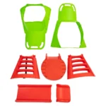 Tobogan pentru copii 179 cm cu tunel, Doloni (01470/13) - imagine 5