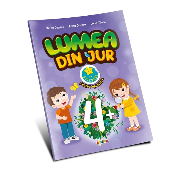 Lumea din jur 4+ cu stikere