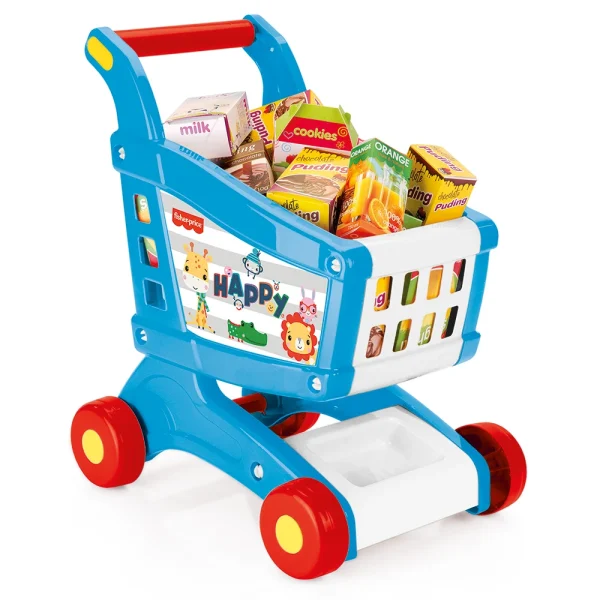Jucarie carucior pentru cumparaturi Fisher Price