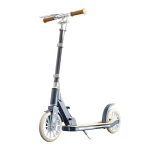 Trotinetă pentru copii cu 2 roți, frână de mână și ghidon reglabil, gri, RTM Scooter (26300)