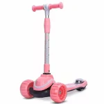Trotineta pliabila cu trei roti luminoase pentru copii (36060)