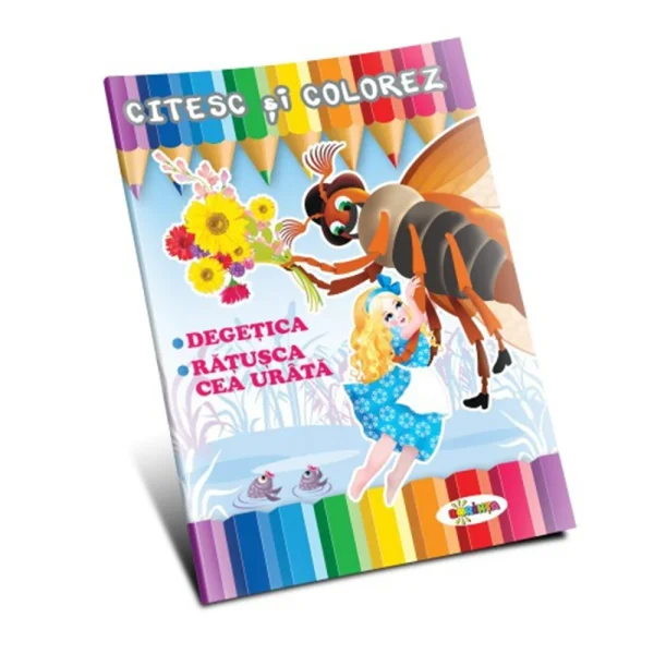 Citesc si colorez Degetica