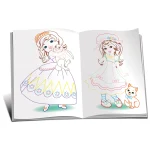 Marea carte de colorat. Printese mici - imagine 2