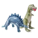 Dinozaur gonflabil – Tyrannosaurus / Stegosaurus, 2 modele, 3+ ani, Intex (48593)