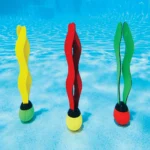 Set de mingi pentru scufundare cu panglici, 3 piese, 6+ ani, Intex (55503) - imagine 3