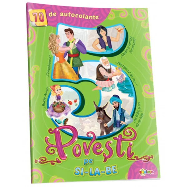 + Autocolante 5 Povesti pe silabe (verde)