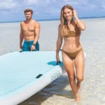 Saltea gonflabilă pentru apă Water Lounge, 310×183×18 cm, max. 400 kg, Intex (56289) - imagine 3