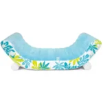 Plută gonflabilă cu baldachin Tropical Lounge, 224×150×165 cm, max. 200 kg, Intex (56294) - imagine 3