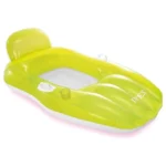 Șezlong gonflabil pentru apă cu mânere, 163×104 cm, max. 100 kg, 9+ ani, Intex (56805)