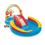 Centru gonflabil pentru copii cu tobogan „Curcubeu” INTEX (57453)