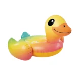 Plută gonflabilă Rățușcă cu mânere, 147×147×81 cm, max. 40 kg, 3+ ani, Intex (57556)