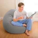 Fotoliu gonflabil Beanless bag, 114x114x71 cm, max. 100 kg, Intex (68579) - imagine 2