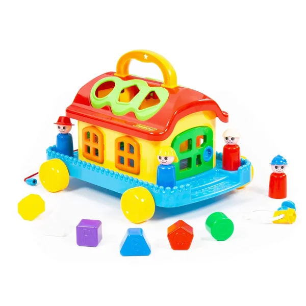 Jucarie casuta sorter in cutie