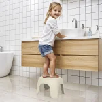 Scara-scaun antiderapant bej - imagine 2