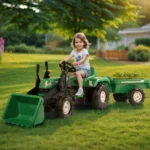 Tractor încărcător cu remorcă și pedale, Dolu (8048) - imagine 2