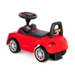 Tolocar SuperCar pentru copii cu volan muzical, roșu, Polesie (84545) - imagine 3