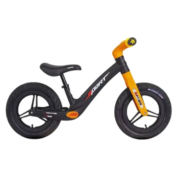 Bicicleta neagra fara pedale