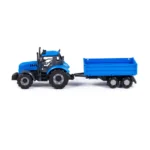 Tractor cu inerție și remorcă Progress, albastru (în cutie), Polesie (91253) - imagine 3
