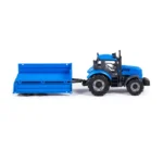 Tractor cu inerție și remorcă Progress, albastru (în cutie), Polesie (91253) - imagine 6