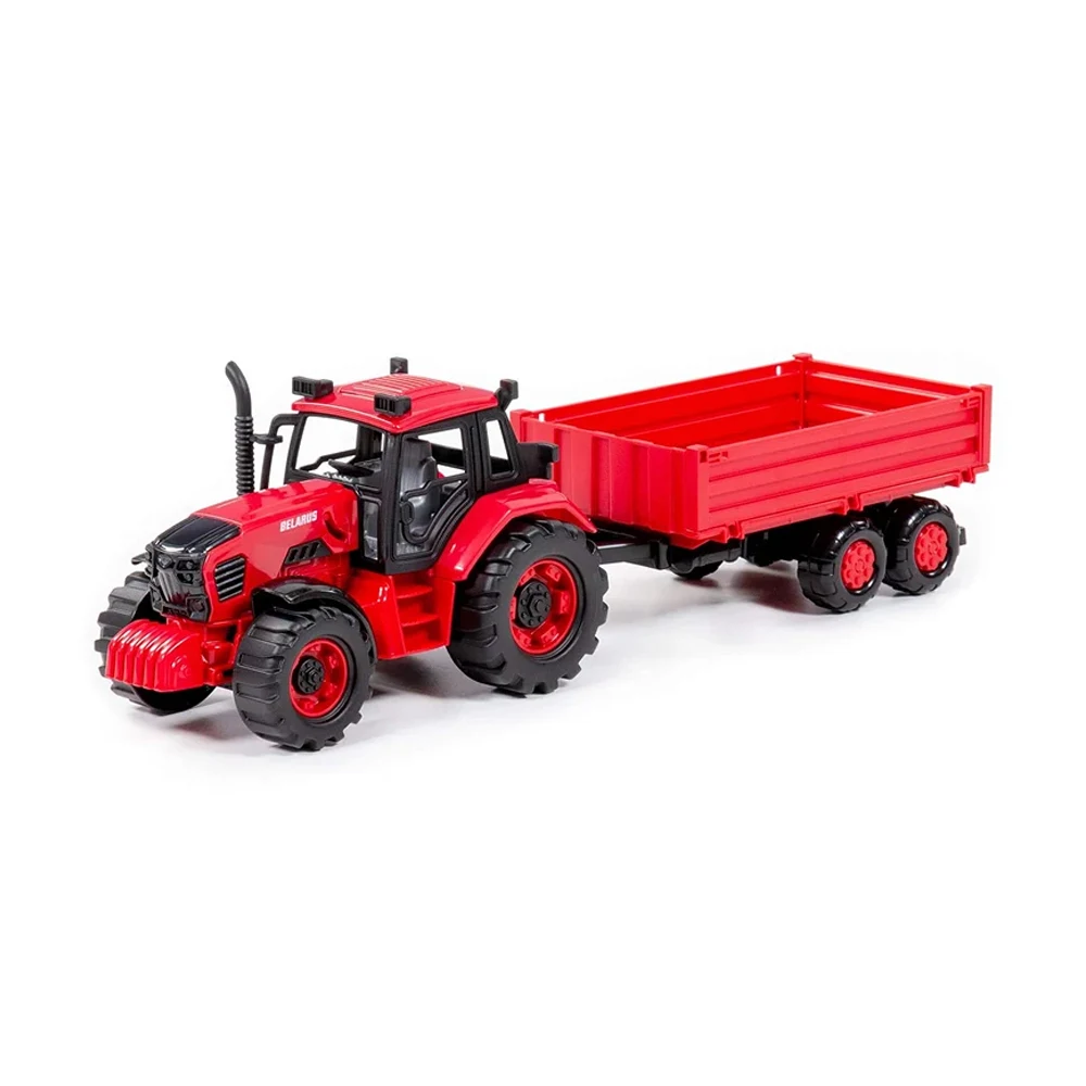 91345 Tractor cu inerție și remorcă Belarus (în cutie), Polesie (91345) - imagine 1