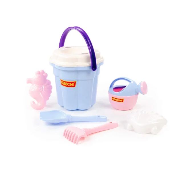 Set pentru nisip cu găletușă și forme, Polesie