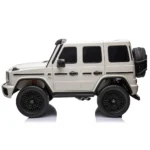 Masina pe acumulator Mercedes-Benz G63 (12V) (DKG63 / 3 alba) - imagine 6