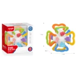 Minge senzorială cu zornăitoare și dentiție, Huanger HE0198 (19568) - imagine 2