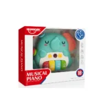 Pian muzical interactiv în formă de elefant, Huanger HE0549 (19681) - imagine 3