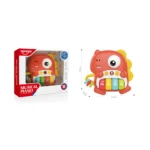 Jucărie pian muzical dinozaur, Huanger HE0550 (419674) - imagine 2