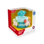 Carusel muzical rotativ cu căluți, Huanger HE8048 - imagine 3