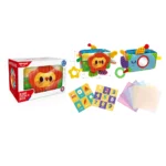 Jucărie senzorială textilă pentru bebeluși, Huanger HE8077 (19797) - imagine 2