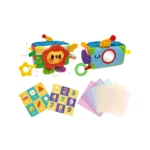 Jucărie senzorială textilă pentru bebeluși, Huanger HE8077 (19797)