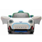 Mașină electrică pentru copii Mini Concept Aceman (JE1688 / 1 alb) - imagine 3