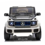 Mașină electrică pentru copii Mercedes Benz EQG (JE2088/1 alb) - imagine 2