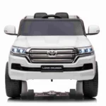 Mașină electrică pentru copii Toyota Land Cruiser (JJ2022 / 1 alb) - imagine 2