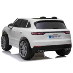 Mașină electrică pentru copii Porsche Cayenne S (JJ2128 / 2 alba) - imagine 7