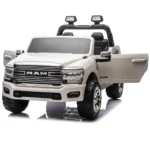 Mașină electrică pentru copii RAM 3500 (JJ2599/3 alba) - imagine 4