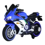 Motocicletă electrică pentru copii, albastră (RT921 / 1 albastru)